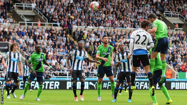 Newcastle start the season against Southampton